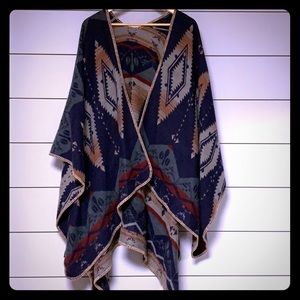Cape wrap - tribal print